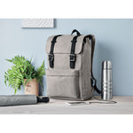 Branded Backpack in 600D polyester