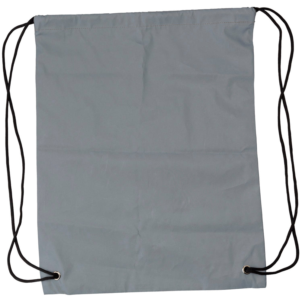 Branded Ditchett Synthetic fibre (190D) reflective drawstring backpack