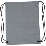Branded Ditchett Synthetic fibre (190D) reflective drawstring backpack