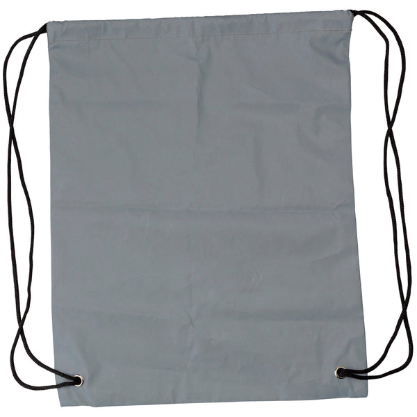 Branded Ditchett Synthetic fibre (190D) reflective drawstring backpack