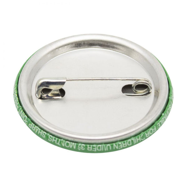 Branded Button Badge (UK Made: 32mm)