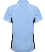 Finden and Hales Ladies Performance Piped Polo Shirt