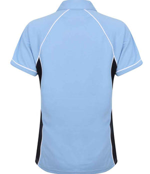 Finden and Hales Ladies Performance Piped Polo Shirt