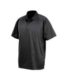 Spiro Impact Performance Aircool Polo Shirt Black