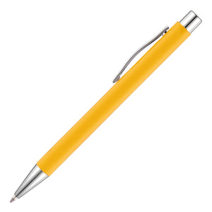 TRAVIS SOFT FEEL ball pen with chrome trim