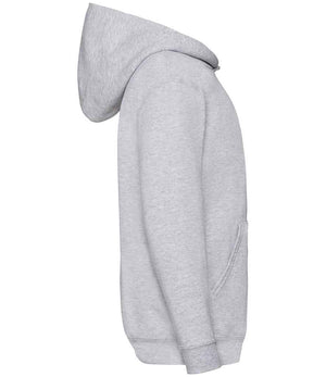 Fruit of the Loom Kids Classic Hooded Sweatshirt Heather Grey