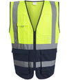 Regatta High Visibility Pro Executive Vest Yellow/Navy