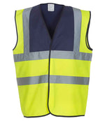 Yoko Hi-Vis Two Band and Braces Waistcoat