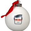 Bone China Bauble