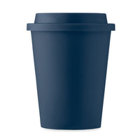 Double wall tumbler PP 300 ml with drinking lid