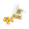 Branded Organza Bag - Solid Chocolate Balls