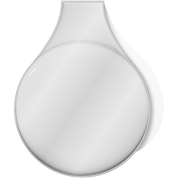 Branded RFX™ M-10 round reflective PVC magnet small