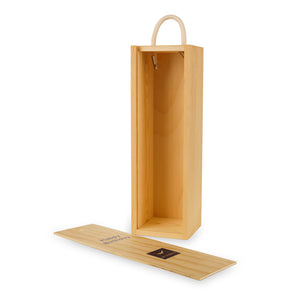 Branded Wine Bottle Box Natural