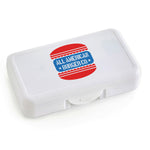 Branded Crayon 3 pcs wax highlighter set in white case