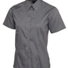 Ladies Pinpoint Oxford Half Sleeve Shirt