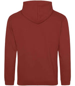 AWDis College Hoodie Brick Red