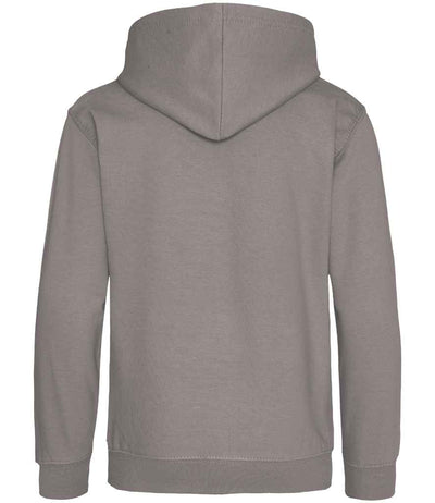 AWDis Kids Hoodie Platinum Grey