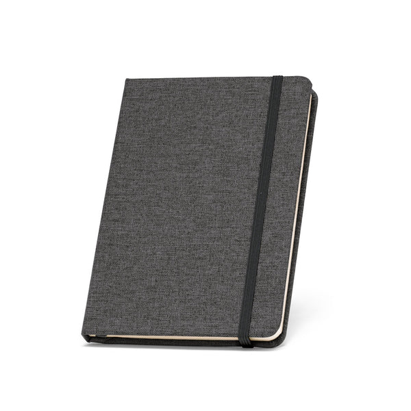 Boyd A5 Notebook with Recycled Polyester Hardcover Black