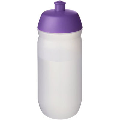 Branded HydroFlex™ Clear 500 ml squeezy sport bottle