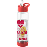 Tutti-frutti 740 ml Tritan™ infuser sport bottle