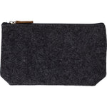Branded Corsten RPET felt toiletry bag