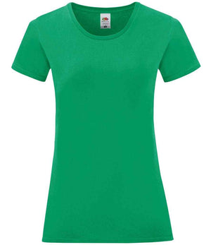 Fruit of the Loom Ladies Iconic 150 T-Shirt Kelly Green