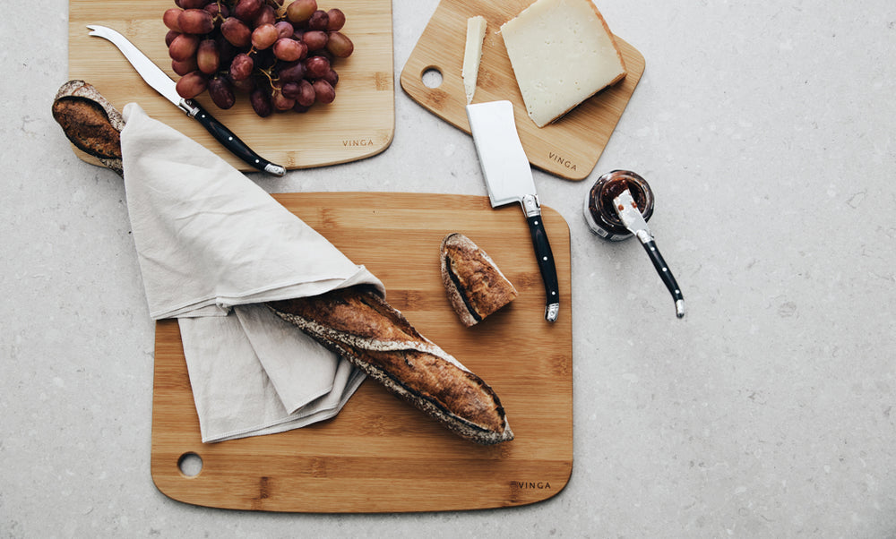 Branded VINGA Gigaro cheese knives