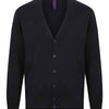 Branded Henbury Lightweight Cotton Acrylic V Neck Cardigan