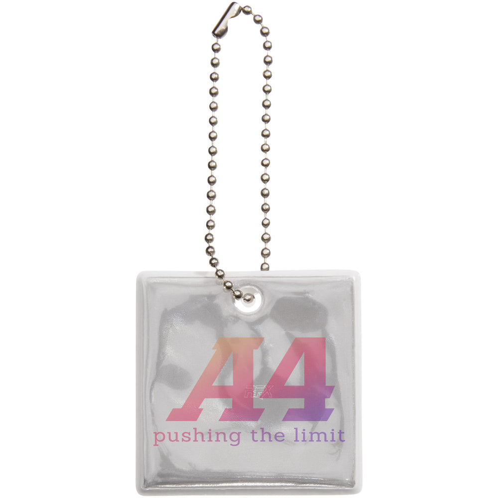 Branded RFX™ H-16 square reflective PVC hanger