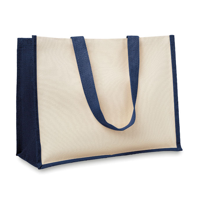 Branded Jute and canvas shopping bag