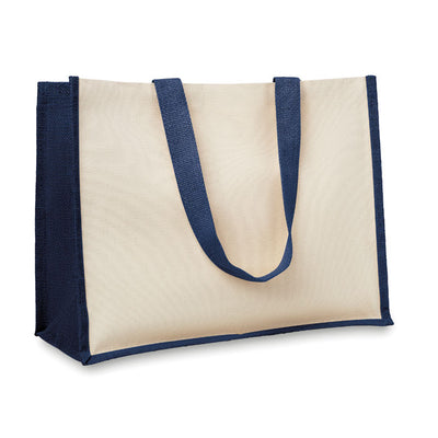 Branded Jute and canvas shopping bag