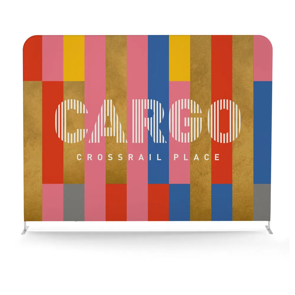 Branded 3M Eventing Fabric Display