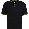 Kustom Kit St Mellion Tipped Cotton Piqué Polo Shirt