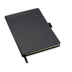 Branded A5 notebook with pen 72 lined