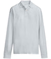 SOL'S Unisex Pacific Long Sleeve Piqué Polo Shirt Pure Grey