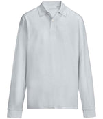 SOL'S Unisex Pacific Long Sleeve Piqué Polo Shirt Pure Grey
