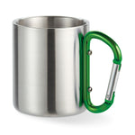 Branded Metal mug & carabiner handle