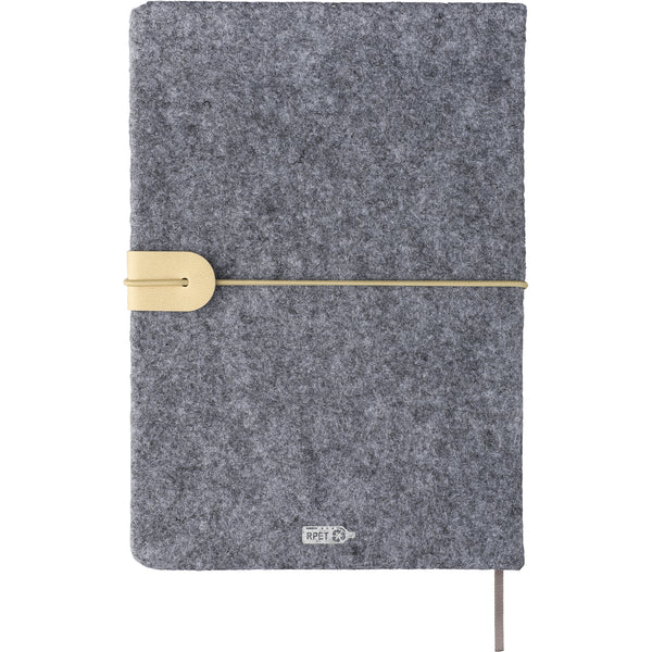 The Dario - Recycled felt notebook (approx. A5)