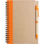 Smithen Cardboard notebook with ballpen