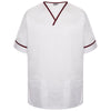 Behrens Contrast Trim Smart Scrub Top
