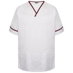 Behrens Contrast Trim Smart Scrub Top