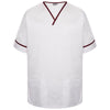 Behrens Contrast Trim Smart Scrub Top