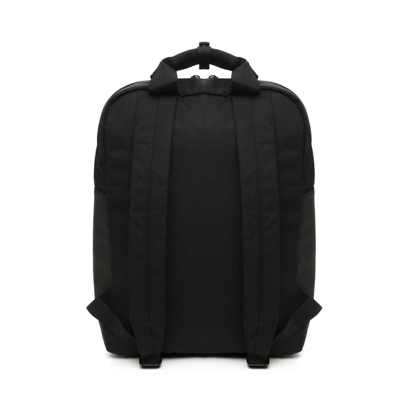 Premium 'Soft Feel' Laptop Backpack BLACK RPET and PU Backpack