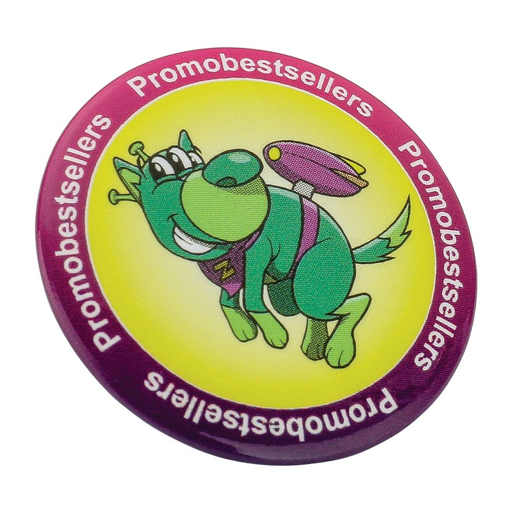 Branded Button Badge (60mm)