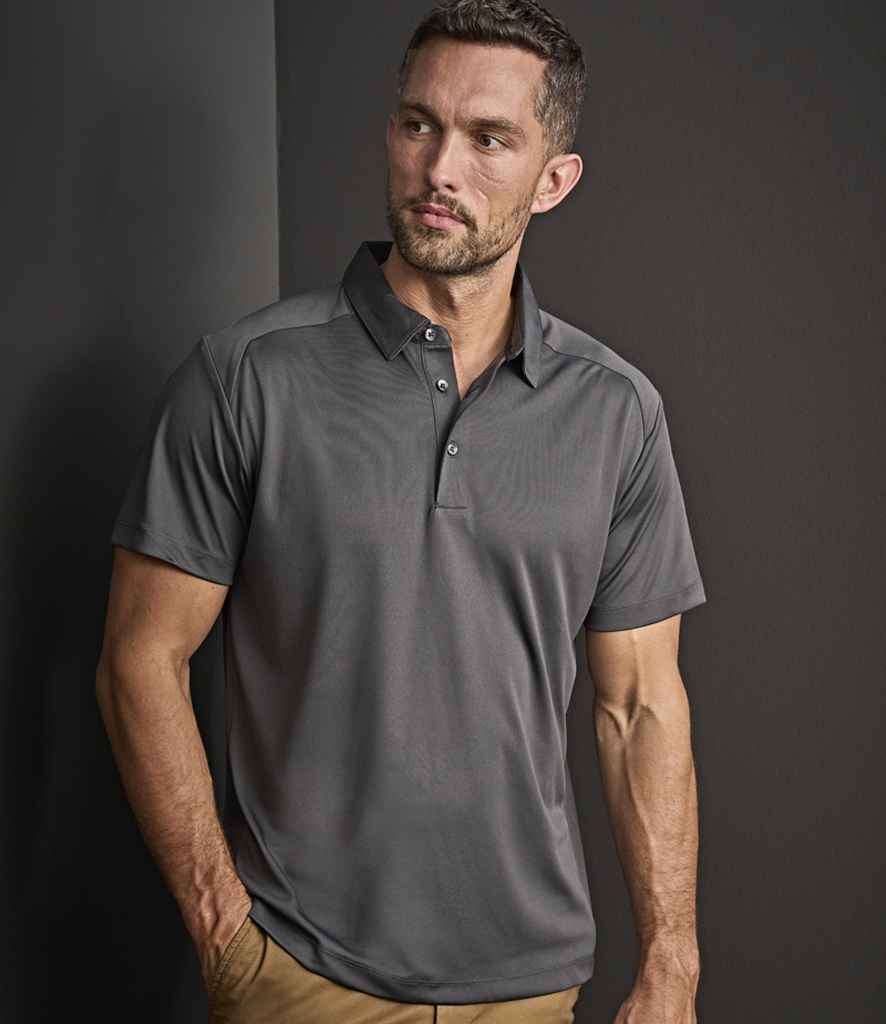 Tee Jays Luxury Sport Polo Shirt Dark Grey