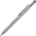 Branded SYSTEMO6 in 1 MULTI FUNCTION metal ball pen with chrome trim