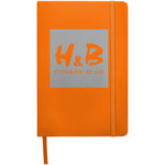 Branded Spectrum A5 hard cover notebook