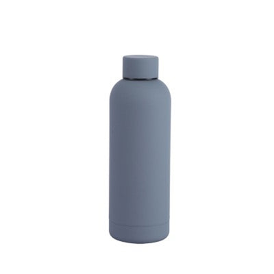 Pantone Matched Corvo Insulated Rubberised Finish Stainless Steel Bottle with Screw On Lid - 500ml