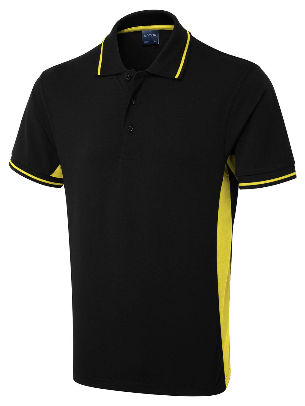Branded Two Tone Polo Shirt