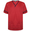 Behrens Contrast Trim Smart Scrub Top